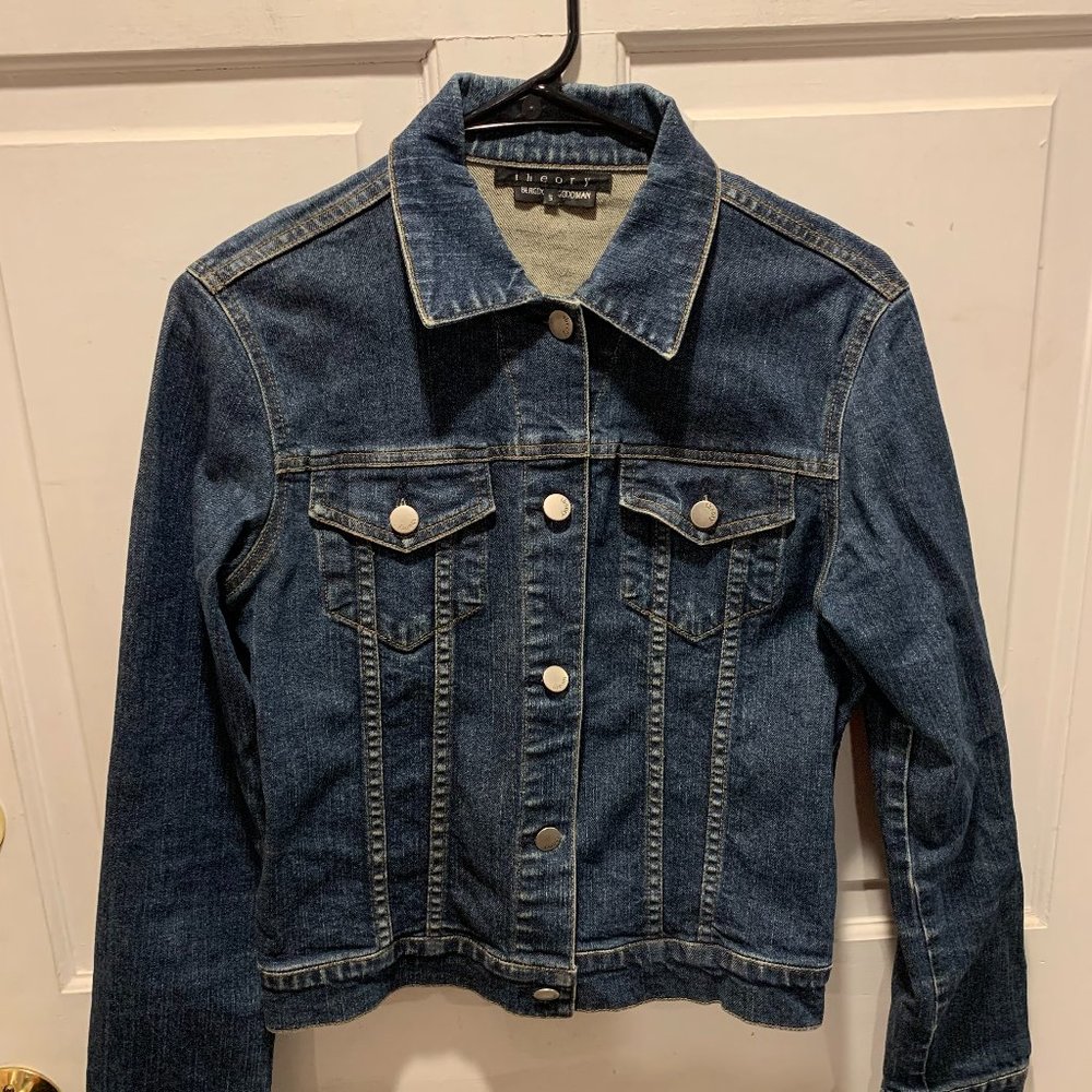 Theory // Bergdorf Goodman~ Jean Jacket